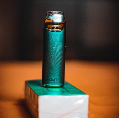 Vape Standing on Box