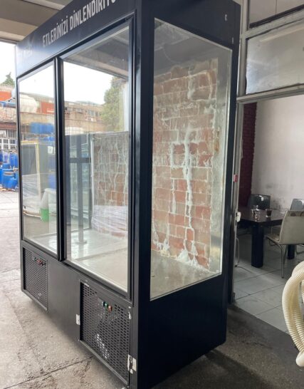 Dry Aged et dinlendirme dolabı – 200×260×90 cm, motorlu, ICSogutma ikinci el ürün